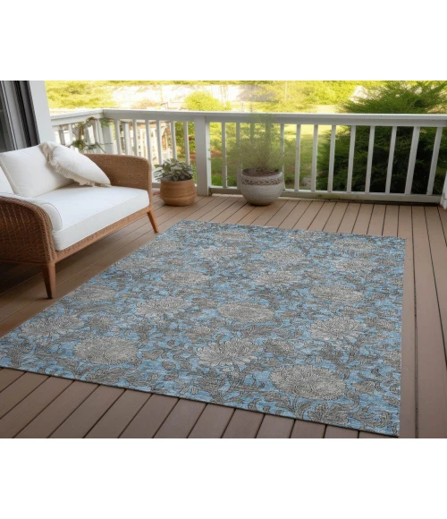 Chantille ACN677 Blue 3' x 5' Rug