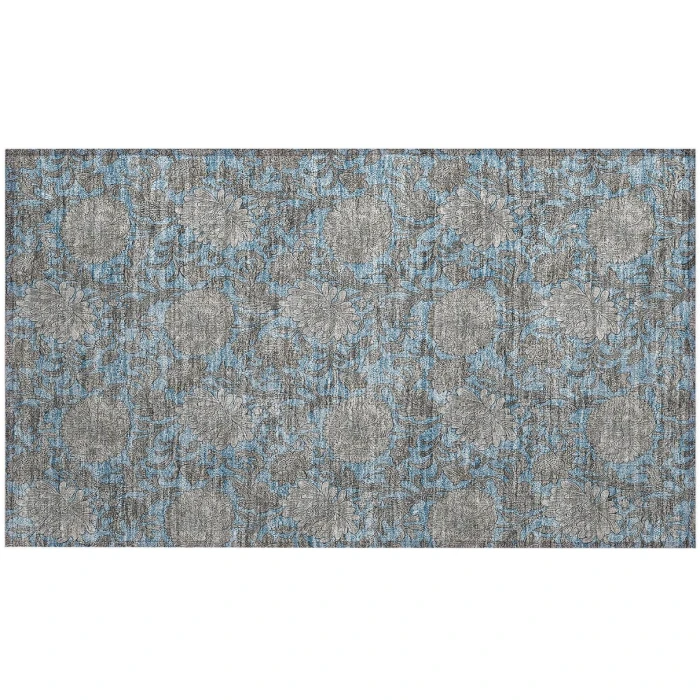 Chantille ACN677 Blue 1'8" x 2'6" Rug