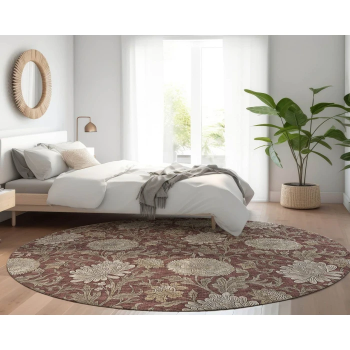 Chantille ACN677 Merlot 8' x 8' Rug