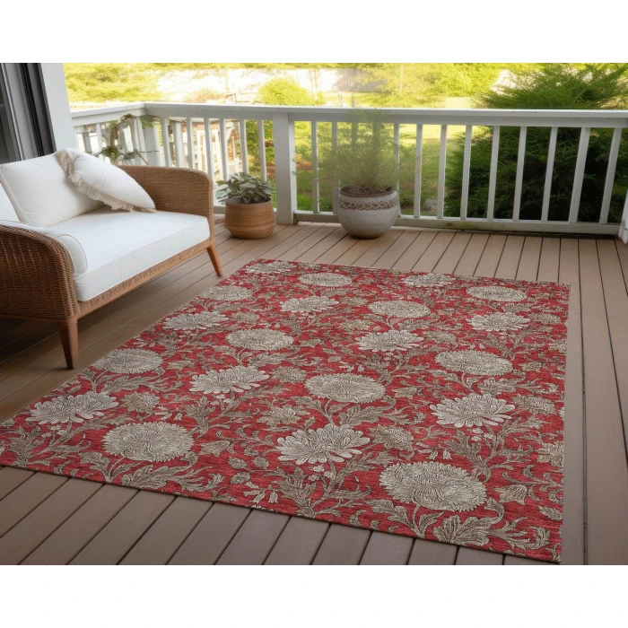 Chantille ACN677 Red 2'6" x 3'10" Rug
