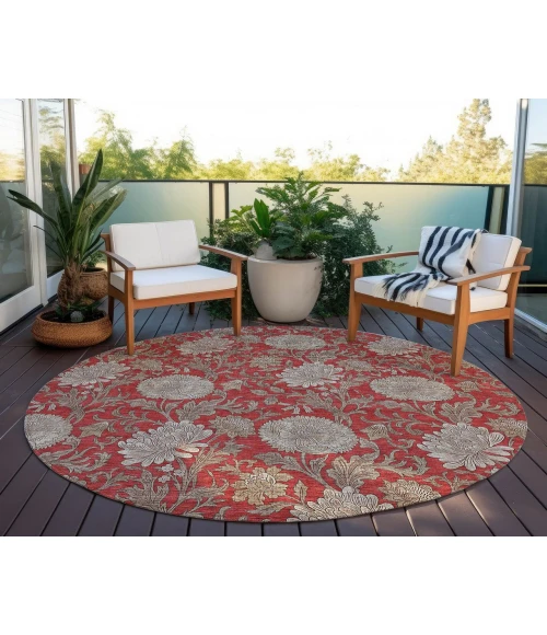 Chantille ACN677 Red 8' x 8' Rug