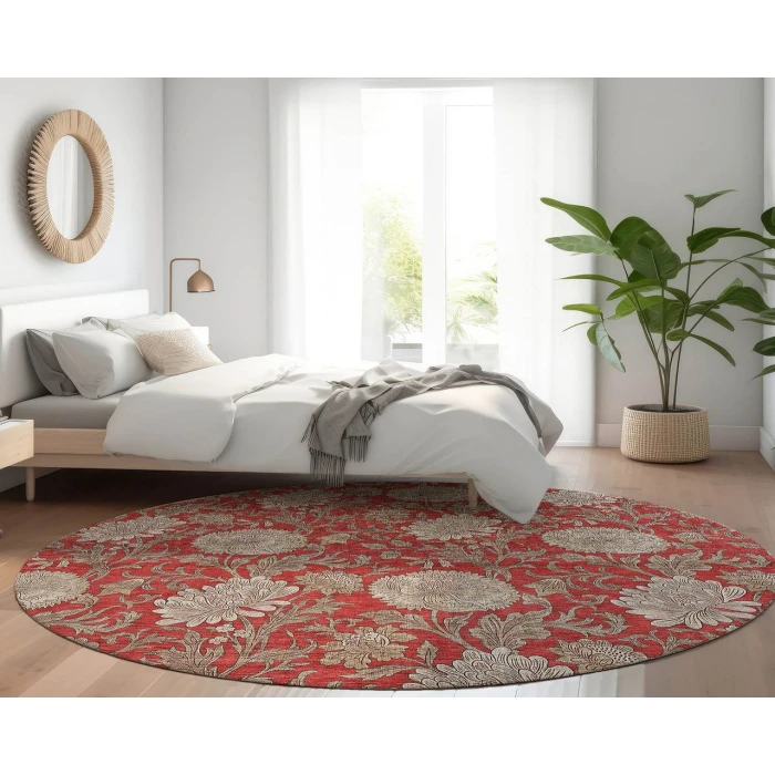 Chantille ACN677 Red 8' x 8' Rug