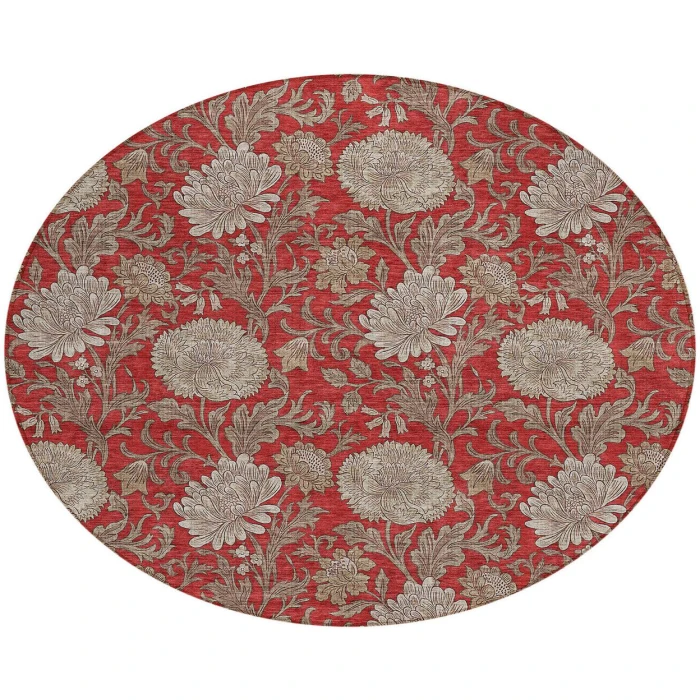 Chantille ACN677 Red 8' x 8' Rug