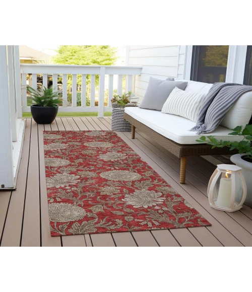 Chantille ACN677 Red 2'3" x 7'6" Rug