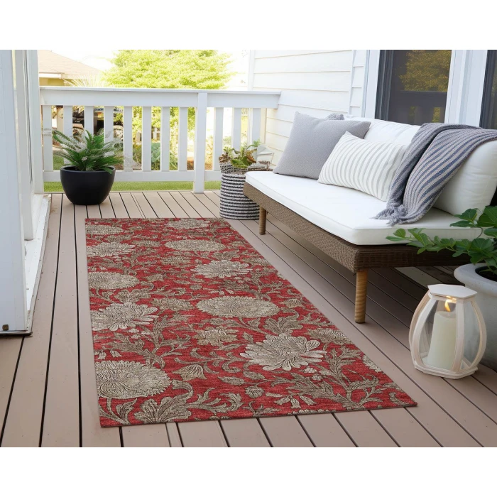 Chantille ACN677 Red 2'3" x 7'6" Rug