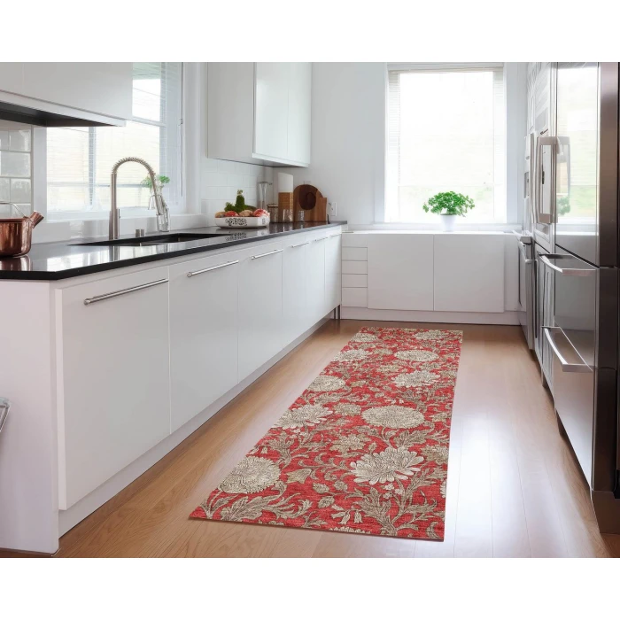 Chantille ACN677 Red 2'3" x 7'6" Rug