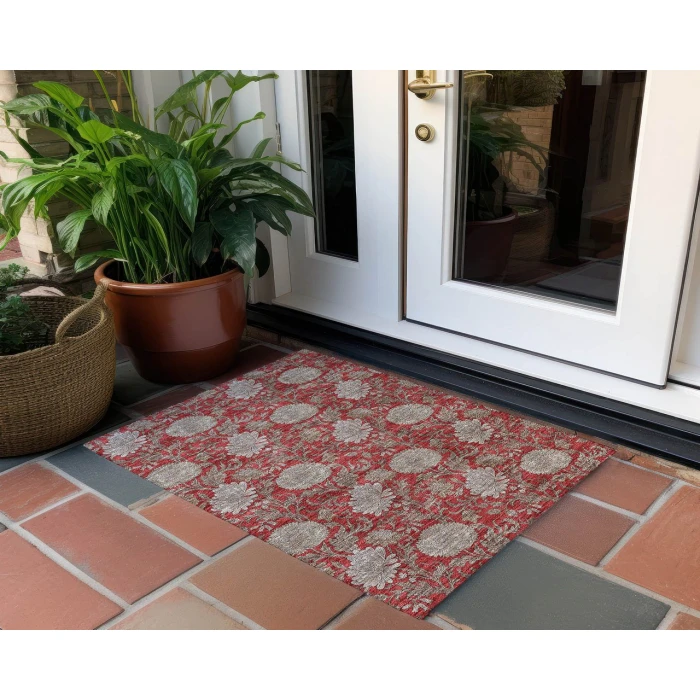 Chantille ACN677 Red 1'8" x 2'6" Rug