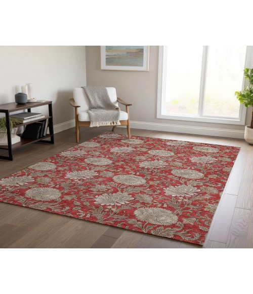 Chantille ACN677 Red 5' x 7'6" Rug
