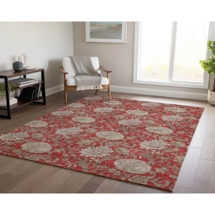 Chantille ACN677 Red 2'6" x 3'10" Rug