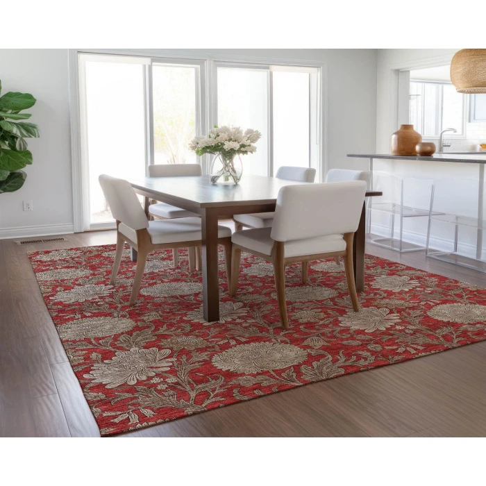 Chantille ACN677 Red 2'6" x 3'10" Rug