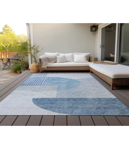 Chantille ACN678 Blue 5' x 7'6" Rug