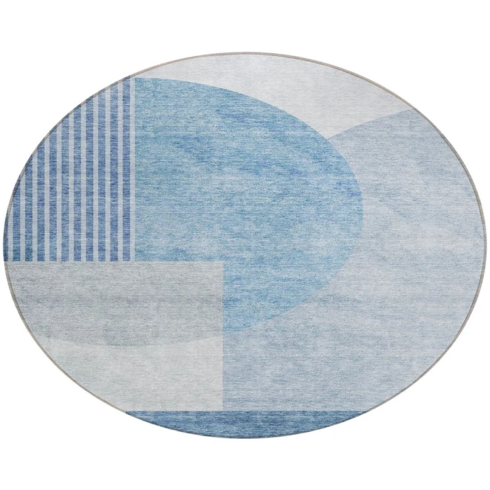 Chantille ACN678 Blue 8' x 8' Rug