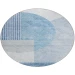 Addison Chantille ACN678 Blue 8 ft. x 8 ft. Round Rug
