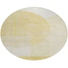 Addison Chantille ACN678 Gold 8 ft. x 8 ft. Round Rug