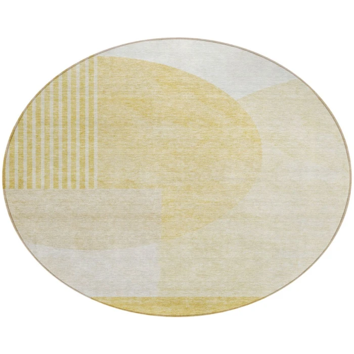 Chantille ACN678 Gold 8' x 8' Rug