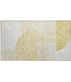Addison Chantille ACN678 Gold 1 ft. 8 in. x 2 ft. 6 in. Rectangle Rug