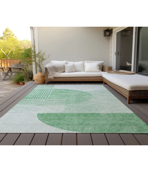 Chantille ACN678 Green 5' x 7'6" Rug