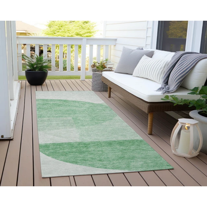 Chantille ACN678 Green 2'3" x 7'6" Rug
