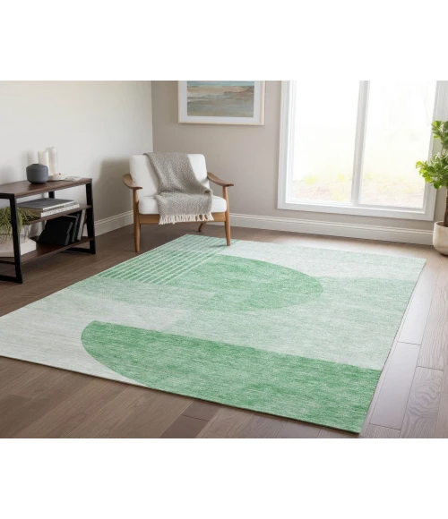 Chantille ACN678 Green 5' x 7'6" Rug