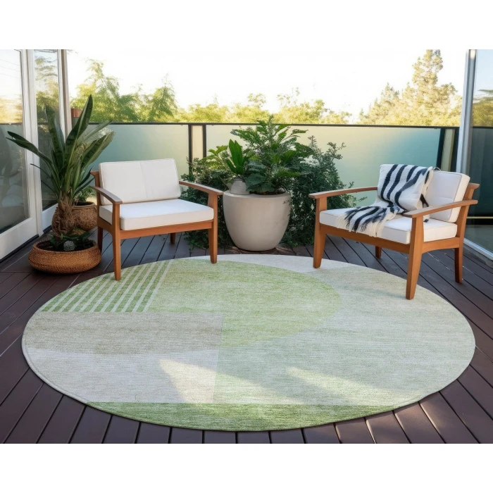 Chantille ACN678 Olive 8' x 8' Rug