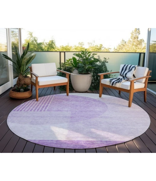 Chantille ACN678 Purple 8' x 8' Rug