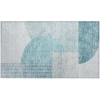 Addison Chantille ACN678 Teal 1 ft. 8 in. x 2 ft. 6 in. Rectangle Rug