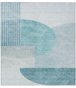 Addison Chantille ACN678 Teal 5 ft. x 7 ft. 6 in. Rectangle Rug