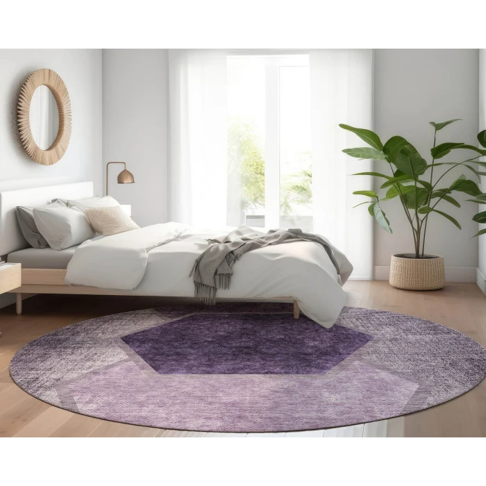 Chantille ACN679 Eggplant 8' x 8' Rug