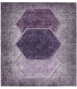Addison Chantille ACN679 Eggplant 9 ft. x 12 ft. Rectangle Rug