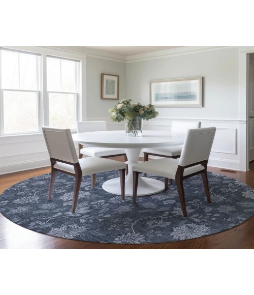 Chantille ACN680 Blue 8' x 8' Rug