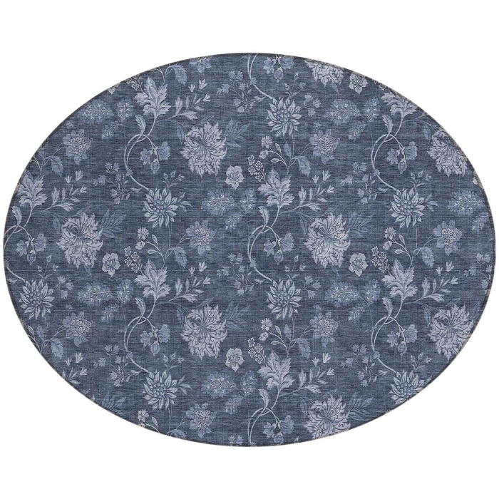 Chantille ACN680 Blue 8' x 8' Rug