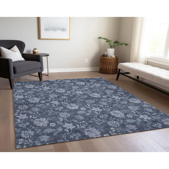 Chantille ACN680 Blue 8' x 10' Rug