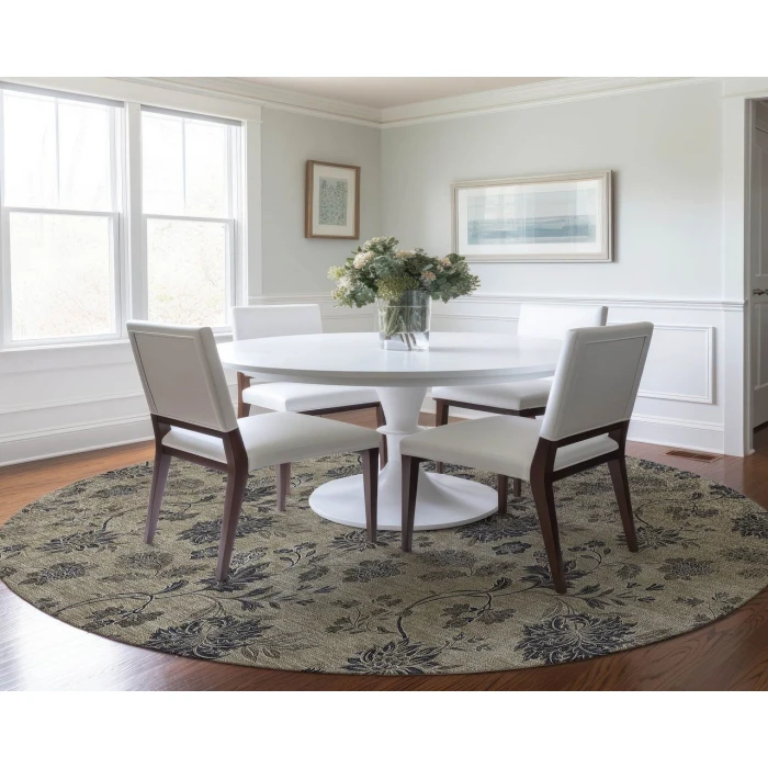 Chantille ACN680 Brown 8' x 8' Rug