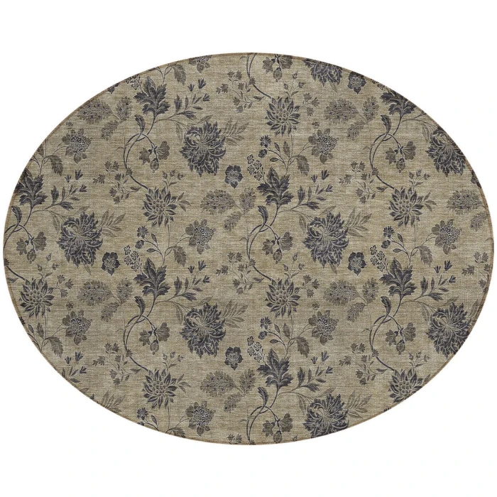 Chantille ACN680 Brown 8' x 8' Rug