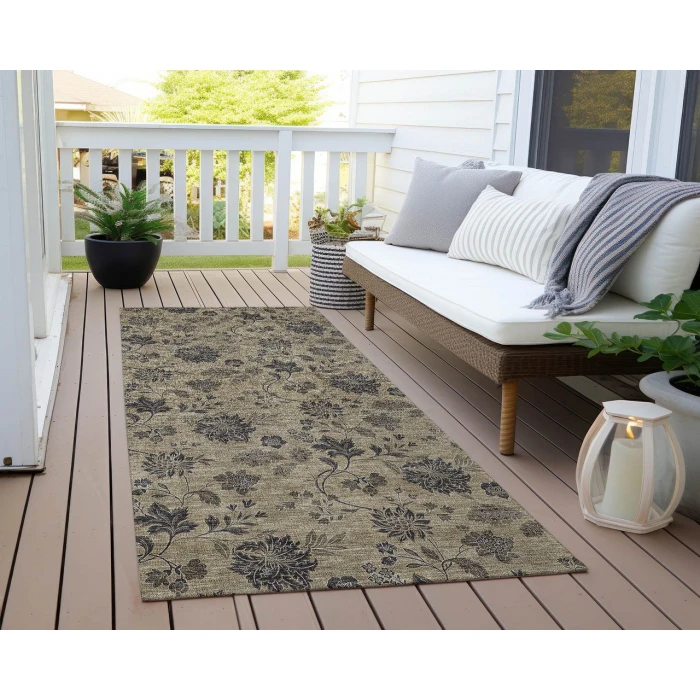 Chantille ACN680 Brown 2'3" x 7'6" Rug