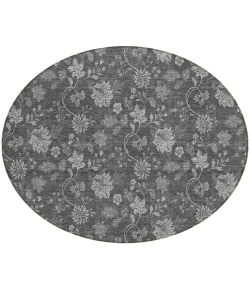 Addison Chantille ACN680 Gray 8 ft. x 8 ft. Round Rug