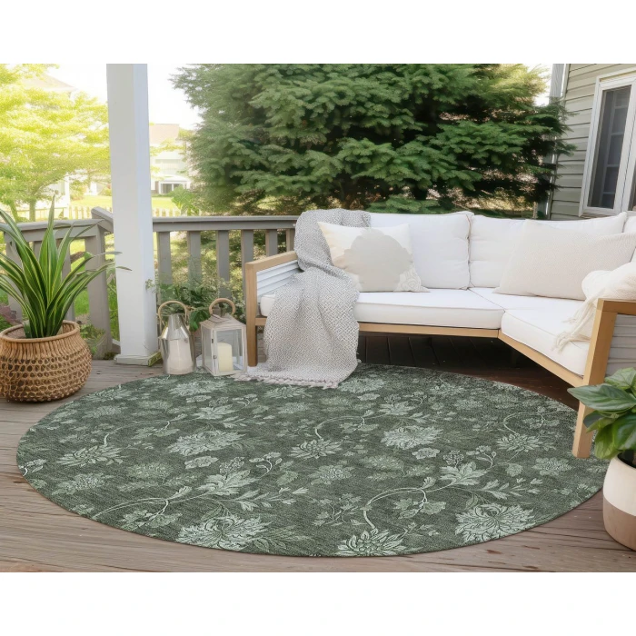 Chantille ACN680 Olive 8' x 8' Rug