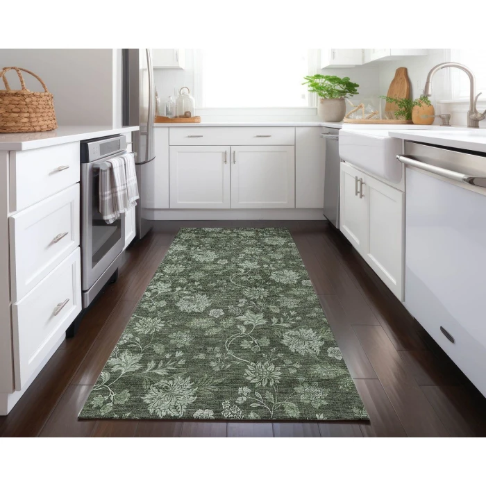 Chantille ACN680 Olive 2'3" x 7'6" Rug