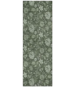 Addison Chantille ACN680 Olive 2 ft. 3 in. x 7 ft. 6 in. Runner Rug