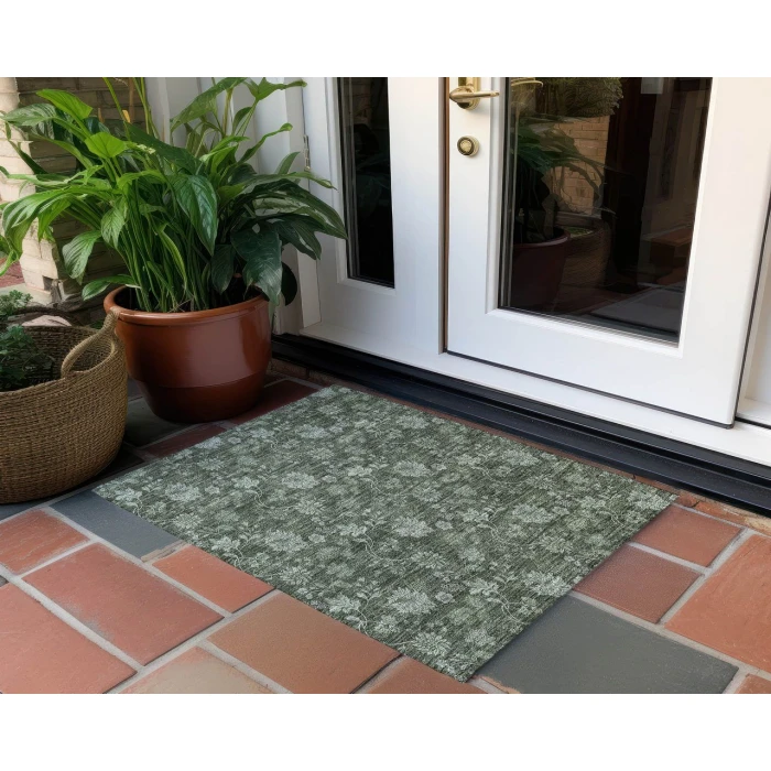 Chantille ACN680 Olive 1'8" x 2'6" Rug