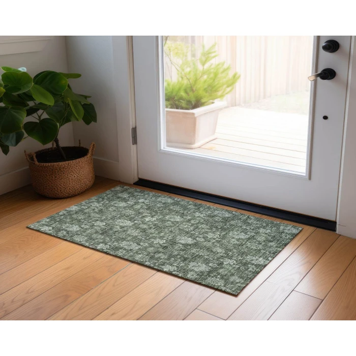 Chantille ACN680 Olive 1'8" x 2'6" Rug