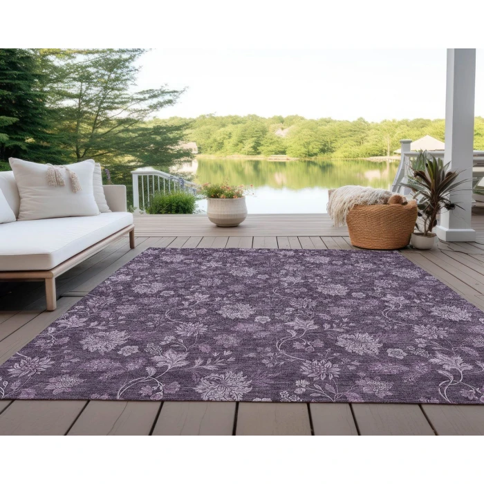 Chantille ACN680 Plum 8' x 10' Rug