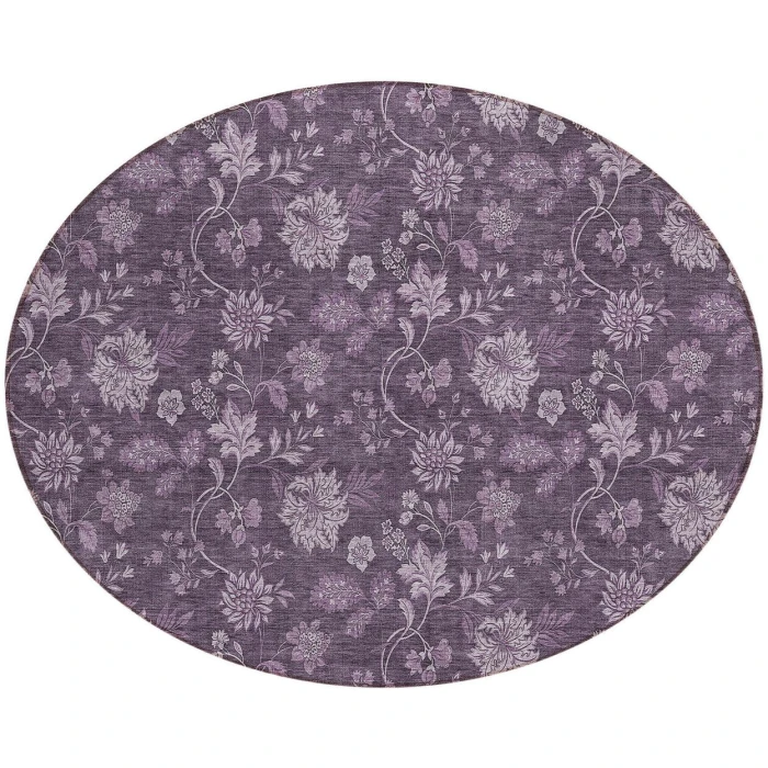 Chantille ACN680 Plum 8' x 8' Rug