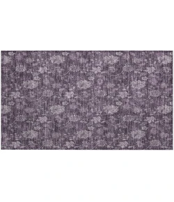 Addison Chantille ACN680 Plum 1 ft. 8 in. x 2 ft. 6 in. Rectangle Rug
