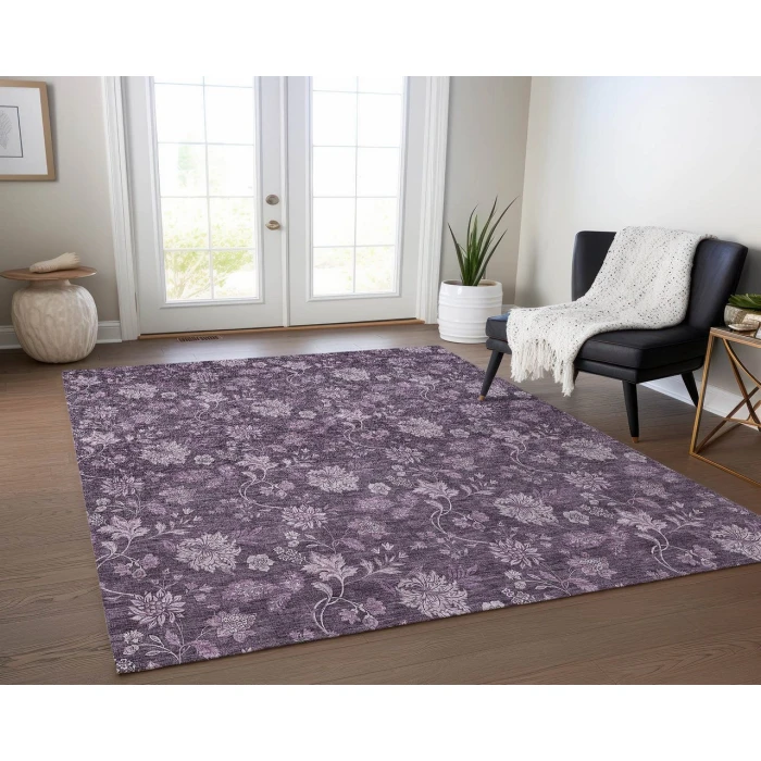 Chantille ACN680 Plum 8' x 10' Rug
