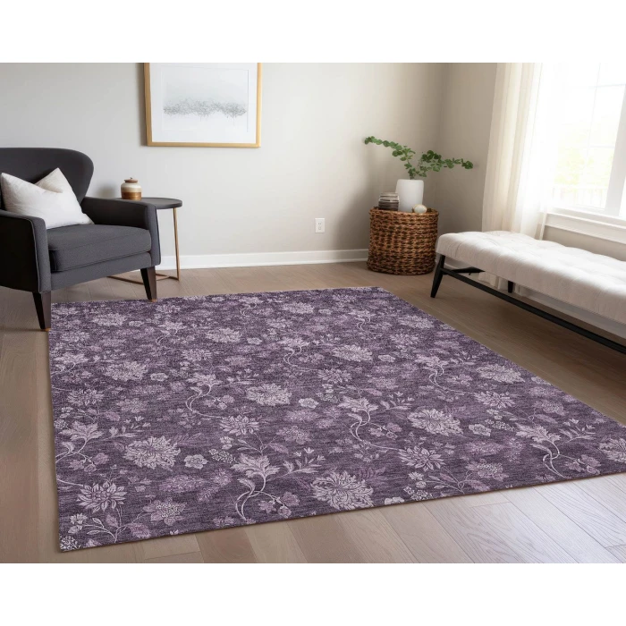 Chantille ACN680 Plum 8' x 10' Rug