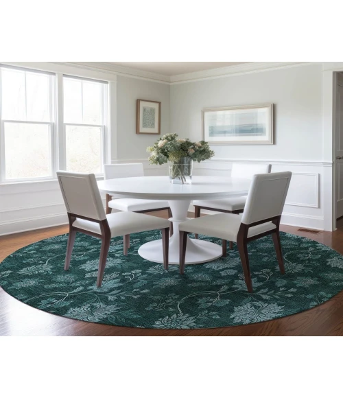 Chantille ACN680 Teal 8' x 8' Rug