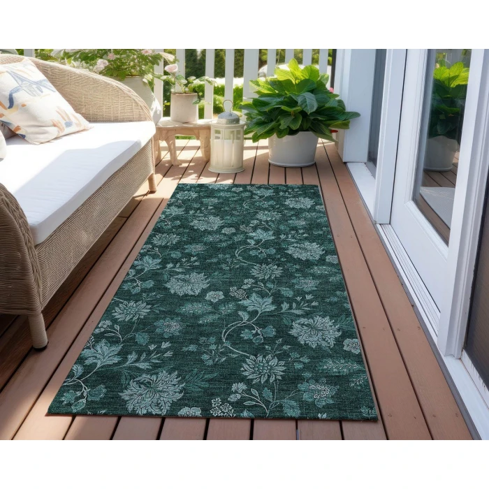 Chantille ACN680 Teal 2'3" x 7'6" Rug