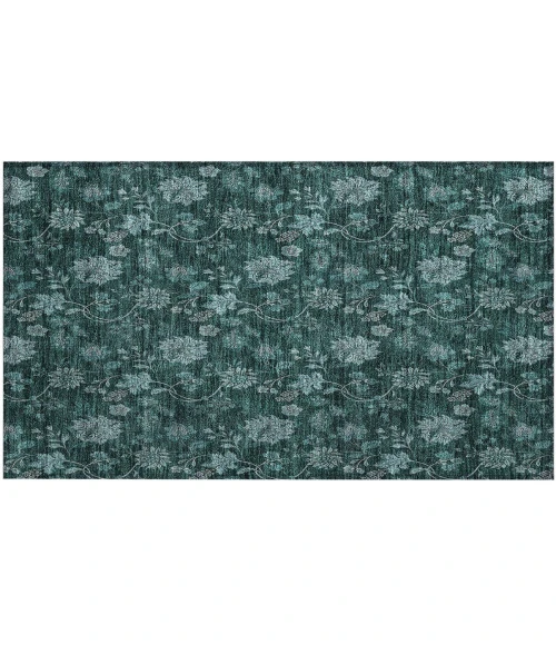 Chantille ACN680 Teal 1'8" x 2'6" Rug