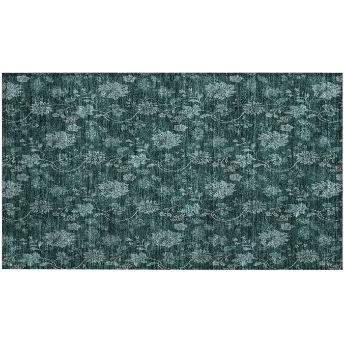 Chantille ACN680 Teal 1'8" x 2'6" Rug